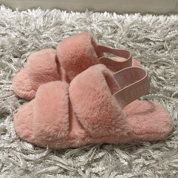 EUC | Aeropostale Fur Slippers - Picture 3 of 5